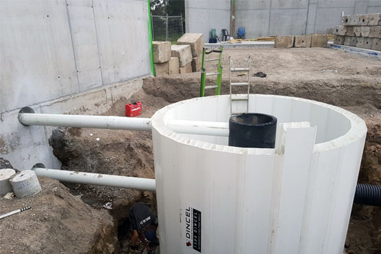 dincel applications - Water Supply/Sewage Infrastructure